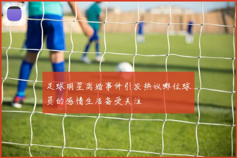 足球明星离婚事件引发热议哪位球员的感情生活备受关注